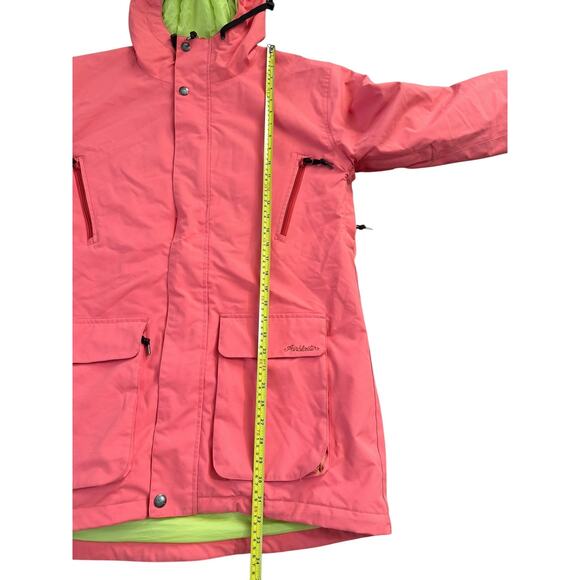 AirBlaster Glacier Collection Womens XL Pink Green Insulated Full Zip Jacket - Picture 7 of 10